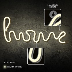 Neon LED Light HOME warm white Bat + USB FLNE21 Forever Light