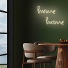 Neon LED Light HOME warm white Bat + USB FLNE21 Forever Light