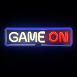Neon PLEXI LED GAME ON multicolor FPNE23 Forever Light