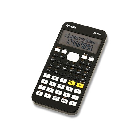 Eleven Kalkulator SR-135N, czarna, szkolny