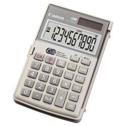 Canon kalkulator LS-10TEG DBL, szara, kieszonkowy, 10 miejsc