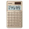 Casio Kalkulator SL 1000 SC GD, złota, kieszonkowy, 10 miejsc
