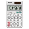 Casio Kalkulator SL 305 ECO, srebrna, kieszonkowy, 8 miejsc