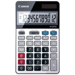 Canon kalkulator HS-20TSC DBL EMEA, szara, kieszonkowy, 12 miejsc, funkcje do celów biznesowych i podatkowych