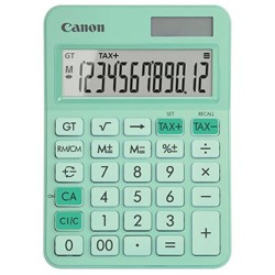 Canon kalkulator LS-125KB-GR, zielona, kieszonkowy, 12 miejsc