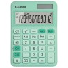 Canon kalkulator LS-125KB-GR, zielona, kieszonkowy, 12 miejsc