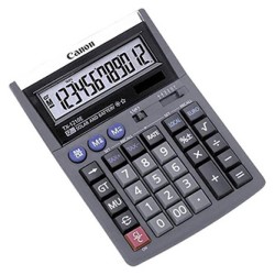 Canon kalkulator TX-1210E DBL EMEA, szara, kieszonkowy, 12 miejsc
