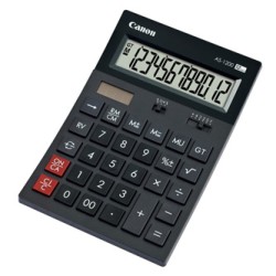 Canon kalkulator AS-1200, 4599B001, czarna, biurkowy, 12-miejsc, Obliczenie VAT, suma całkowita