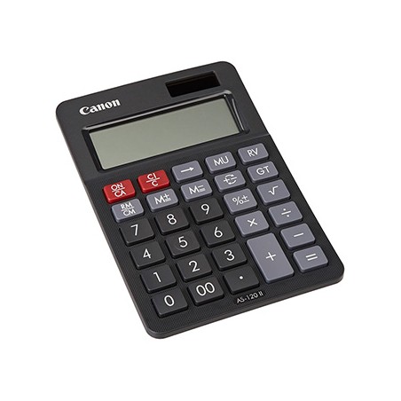 Canon kalkulator AS-120 II EMEA, 4722C002, czarna, biurkowy, 12 miejsc
