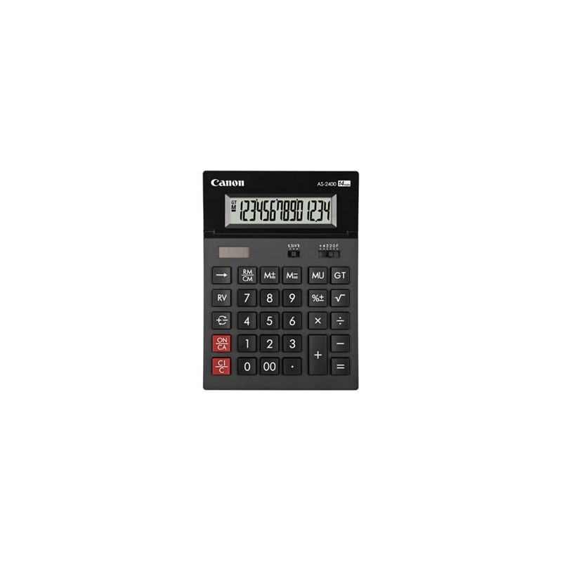 Canon Kalkulator AS-2400, szara, stołowy, 14 miejsc