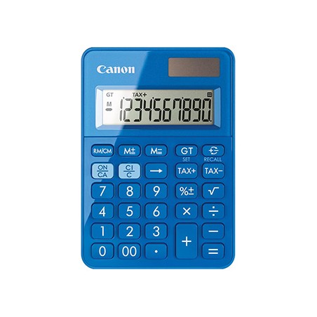Canon Kalkulator LS-100KB-BL, niebieska, biurkowy, 10 miejsc