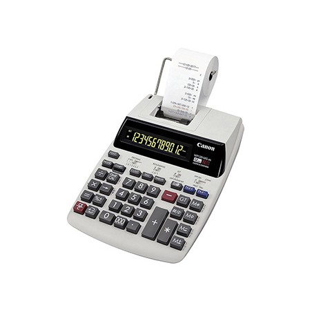Canon kalkulator MP120-MG-ES II EMEA GB, szara, biurkowy z drukarką, 14-miejsc, Drukowanie dwukolorowe, 2,7 linii na sekundę