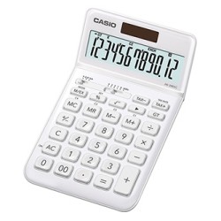 Casio Kalkulator JW 200 SC WE, biała, biurkowy, 12 miejsc
