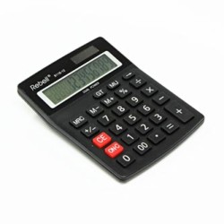 Rebell Kalkulator RE-8118-12 BX, czarna, biurkowy, 12 miejsc