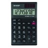 Sharp Kalkulator EL-310ANWH, czarno-biały, biurkowy, 8 miejsc
