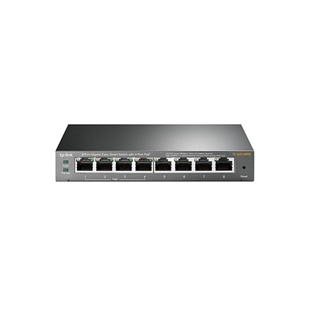 TP-LINK switch TL-SG108PE PoE, 1000Mbps, 4x aktywne PoE, Easy smart, Auto MDI/MDI-X