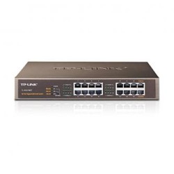 TP-LINK switch TL-SG1016D 1000Mbps, automatyczne uczenie się adr. MAC, auto MDI MDIX