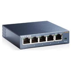 TP-LINK switch TL-SG105 1000Mbps, automatyczne uczenie się adr. MAC, auto MDI MDIX