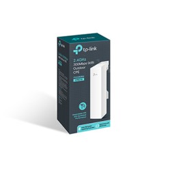 TP-LINK access point CPE210 2.4GHz, extender/ wzmacniacz, IPv6, PoE, 300Mbps, zintegrowana Antena 802.11n