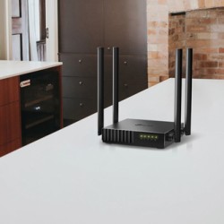 TP-LINK router Archer C54 2.4GHz i 5GHz, extender/ wzmacniacz, access point, IPv6, 1200Mbps, stały Antena 802.11ac, Kontrola rod