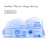 TP-LINK AP/Extender/Repeater RE705X 2.4GHz i 5GHz, extender/ wzmacniacz, IPv6, 2402Mbps, stały Antena 802.11ax, OneMesh Extender