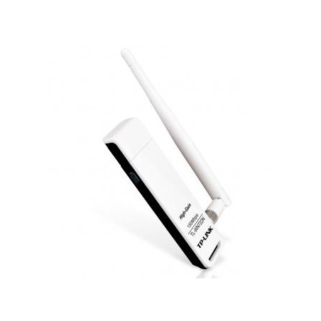 TP-LINK USB klient TL-WN722N 2.4GHz, 150Mbps, zewnętrzna, USB Antena 802.11n