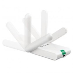 TP-LINK USB klient TL-WN822N 2.4GHz, 300Mbps, zewnętrzna Antena 802.11n, Kabel 1,5 m, przycisk WPS