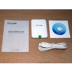 TP-LINK USB klient TL-WN822N 2.4GHz, 300Mbps, zewnętrzna Antena 802.11n, Kabel 1,5 m, przycisk WPS