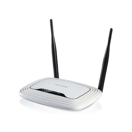 TP-LINK router TL-WR841N 2.4GHz, extender/ wzmacniacz, access point, IPv6, 300Mbps, zewnętrzna Antena 802.11n, sieć dla gości, W