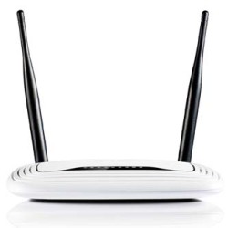 TP-LINK router TL-WR841N 2.4GHz, extender/ wzmacniacz, access point, IPv6, 300Mbps, zewnętrzna Antena 802.11n, sieć dla gości, W