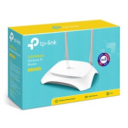 TP-LINK router TL-WR840N 2.4GHz, extender/ wzmacniacz, access point, IPv6, 300Mbps, zewnętrzna Antena 802.11n, VLAN, sieć dla go