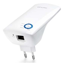 TP-LINK extender/ wzmacniacz TL-WA850RE 2.4GHz, 300Mbps, zintegrowana Antena 802.11n, Most Ethernet, WPS