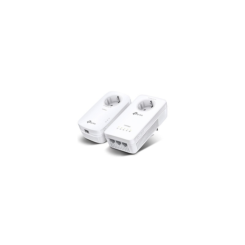 TP-LINK powerline (LAN przez 230V) TL-WPA8631P KIT 1300Mbps, gniazdka elektryczne, do 300m, szyfrowanie AES