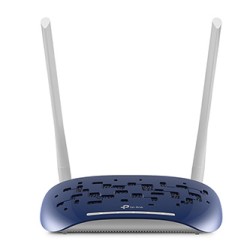 TP-LINK modem z routerem TD-W9960 2.4GHz, IPv6, 300Mbps, zewnętrzna Antena 802.11n, VDSL/ADSL, ochr. rodzicielska, ochr. przeciw