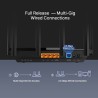 TP-LINK router Archer AX72 Pro 2.4GHz i 5GHz, access point, IPv6, 4800Mbps, zewnętrzna Antena 802.11ax, Wifi 6, do 100 urządzeń,