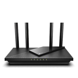 TP-LINK router Archer AX55 2,4 GHz + 5 GHz (dual-band), access point, IPv6, více než 1000 MbpsMbps, zewnętrzna Antena 802.11ax