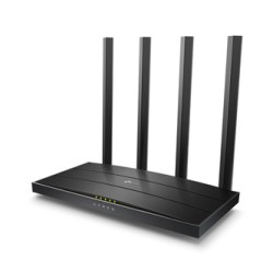TP-LINK router Archer C6 V3 2.4GHz i 5GHz, extender/ wzmacniacz, access point, IPv6, 1200Mbps, zewnętrzna Antena 802.11ac, Połąc