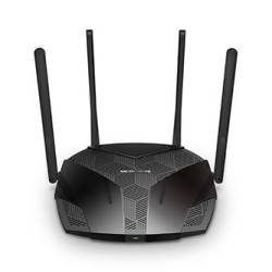 TP-LINK router MR80X 2,4 GHz + 5 GHz (dual-band), access point, IPv6, 574 Mbps (2,4 GHz), 2402 Mbps (5 GHz)Mbps, zewnętrzna Ante
