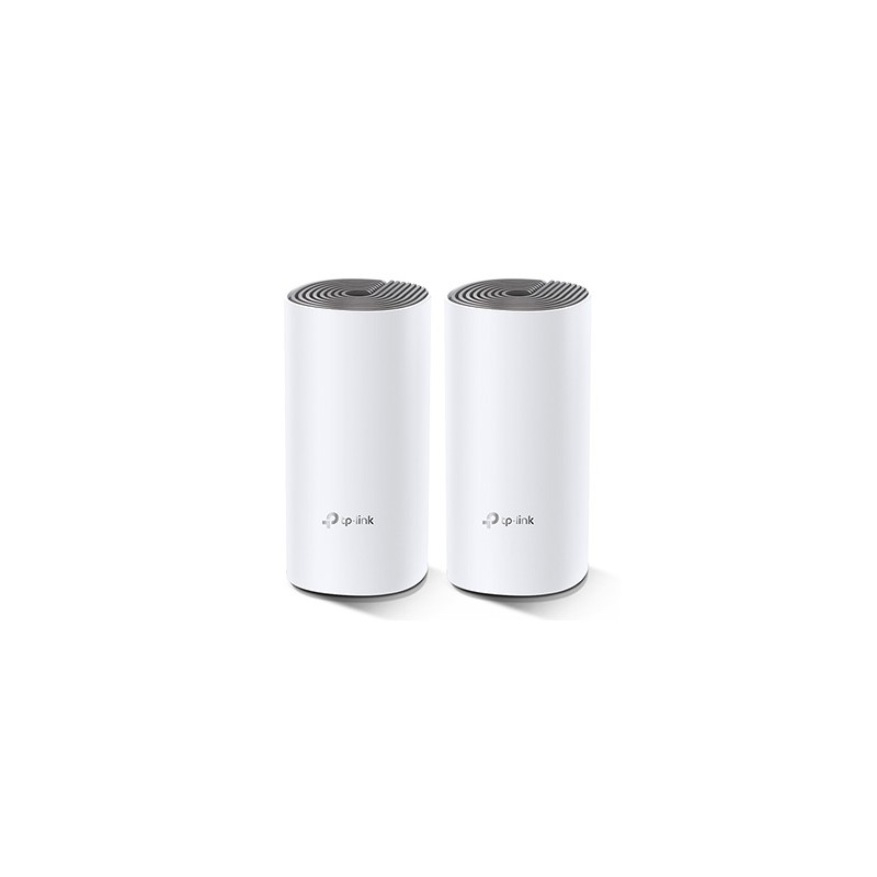 TP-LINK Wifi Mesh kit Deco E4(2-pack) 2.4GHz i 5GHz, access point, IPv6, 1200Mbps, zintegrowana Antena 802.11ac, 2Pack, ISP, och