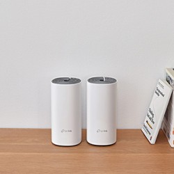 TP-LINK Wifi Mesh kit Deco E4(2-pack) 2.4GHz i 5GHz, access point, IPv6, 1200Mbps, zintegrowana Antena 802.11ac, 2Pack, ISP, och