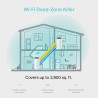 TP-LINK Wifi Mesh kit Deco M4(2-pack) 2.4GHz i 5GHz, access point, IPv6, 1200Mbps, zintegrowana Antena 802.11ac, 2Pack, sieć dla