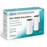 TP-LINK Wifi Mesh kit Deco M4(2-pack) 2.4GHz i 5GHz, access point, IPv6, 1200Mbps, zintegrowana Antena 802.11ac, 2Pack, sieć dla