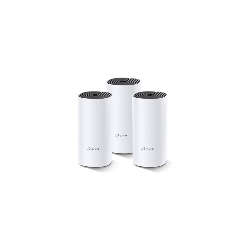TP-LINK Wifi Mesh kit Deco M4(3-pack) 2.4GHz i 5GHz, access point, IPv6, 1200Mbps, wbudowana Antena 802.11ac, 3-Pack, ISP