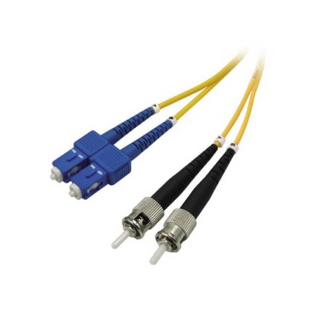 Optyczny Patch Cord Single mod (9/125), 2xST - 2xSC, 1m, economy, EOL
