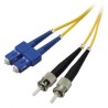 Optyczny Patch Cord Single mod (9/125), 2xST - 2xSC, 1m, economy, EOL