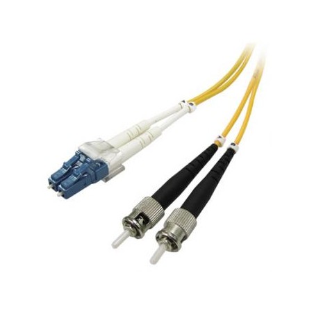 Optyczny Patch Cord Single mod (9/125), 2xLC - 2xST, 1m, economy, EOL