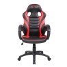 Dziecięcy gamingowy fotel Red Fighter C6, czarno-czerwona