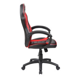 Dziecięcy gamingowy fotel Red Fighter C6, czarno-czerwona