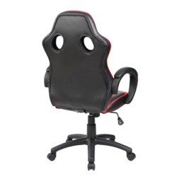 Dziecięcy gamingowy fotel Red Fighter C6, czarno-czerwona
