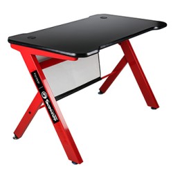 Marvo Biurko dla gracza DE-03, 120 x 66 cm, 73 cm, podświetlenie